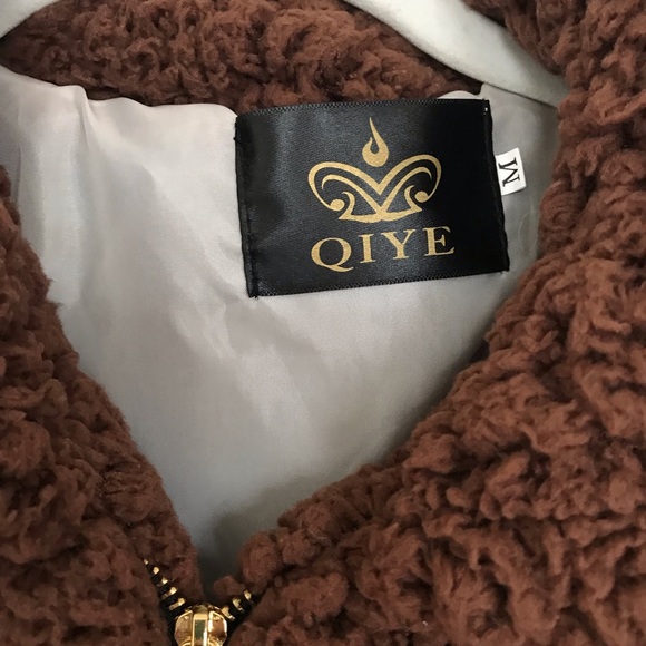 Dark Brown Teddybear Coat - Picture 3 of 5